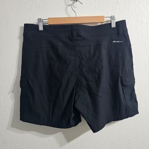 EDDIE BAUER Summer Trail Short Black Size 12 - Picture 2 of 5